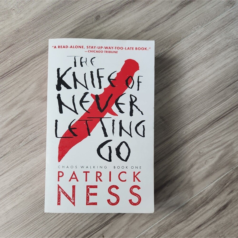 Chaos Walking Book 1 Knife of Never Letting Go Patrick Ness PB 2014 YA